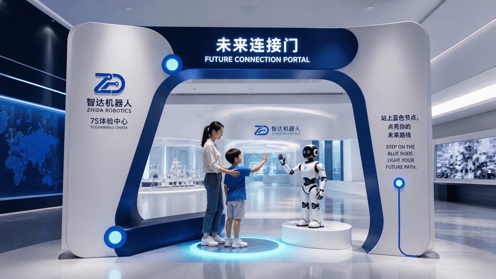 未来连接门:站上蓝色节点,点亮你的未来路线